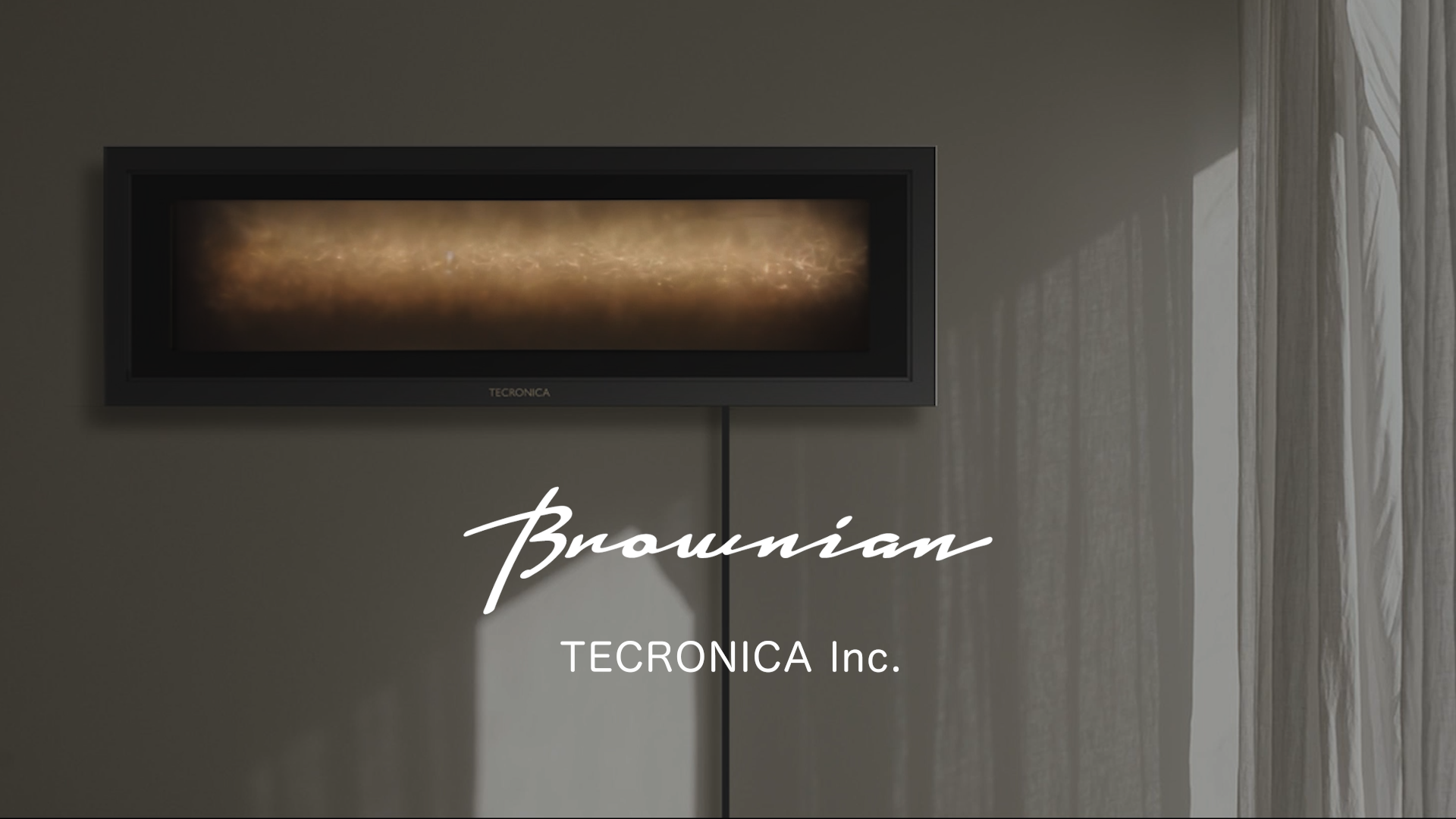 動画を読み込む: Brownian─物理現象が生み出す、f/1ゆらぎの光─TECRONICA Inc.